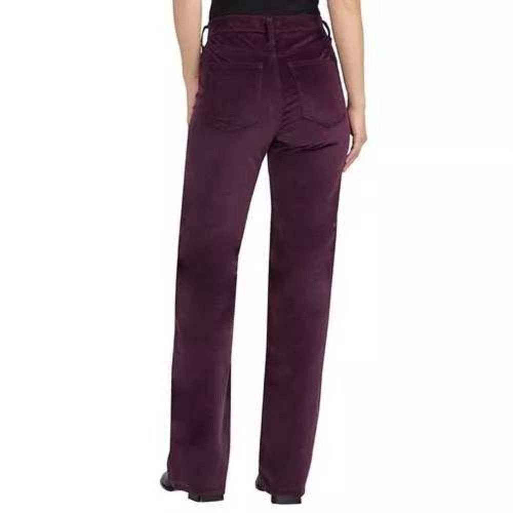 SilverJeans Co Highly Desirable High Rise Trouser Purple Corduroy W29 x‎ L31 NWT